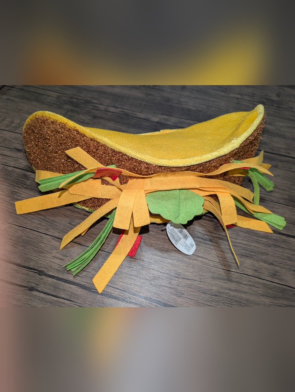 Taco Hat Mexican Food Fiesta Party Costume Cap Mexico Spanish Halloween